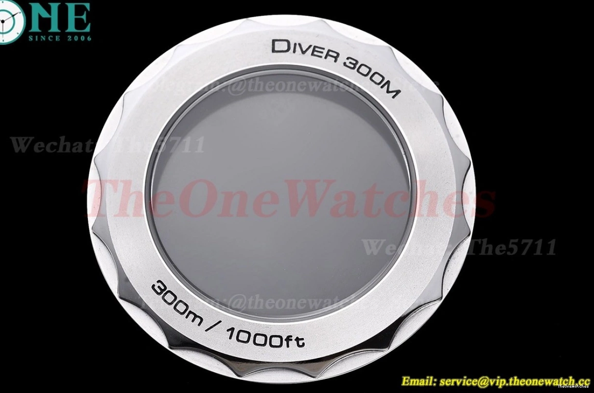 Seamaster GDF SS MY8215+Free 42mm 300m Nylon SS Grey Strap 0108